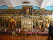 Церковь Илии Пророка, Иконостас нарисованный на стене.<br>, Шумячи, Шумячский район, Смоленская область