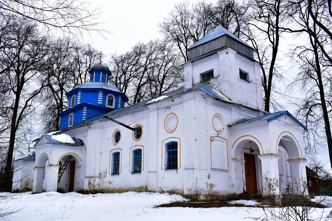 Церковь Михаила Архангела, Студенец (Шумячский район, Смоленская область). фасады, Вид с северо-запада