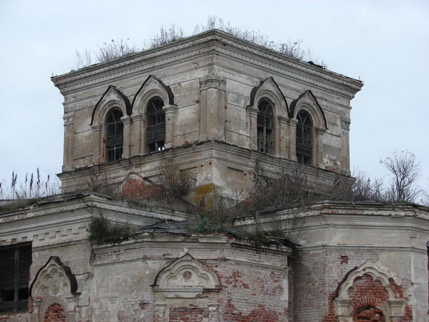 Церковь Михаила Архангела, Дубовица (Шумячский район, Смоленская область). архитектурные детали
