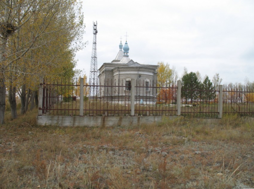 Церковь Михаила Архангела, Шульбинск (Абайская область, Казахстан). общий вид в ландшафте