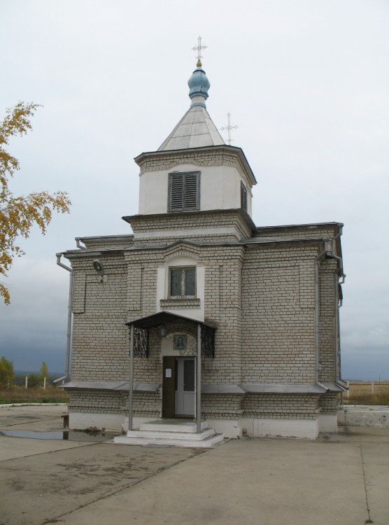 Шульбинск. Церковь Михаила Архангела. фасады, Западный фасад