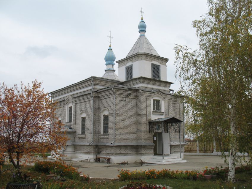 Шульбинск. Церковь Михаила Архангела. фасады, Северо-западный фасад