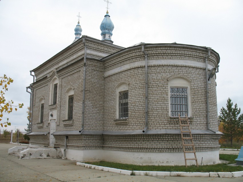 Церковь Михаила Архангела, Шульбинск (Абайская область, Казахстан). фасады, Юго-восточный фасад