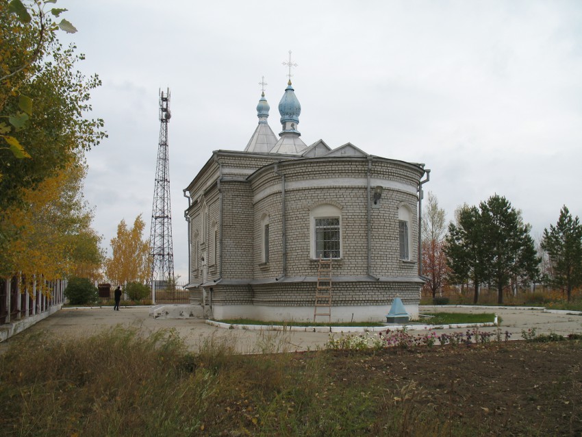 Церковь Михаила Архангела, Шульбинск (Абайская область, Казахстан). фасады, Юго-восточный фасад