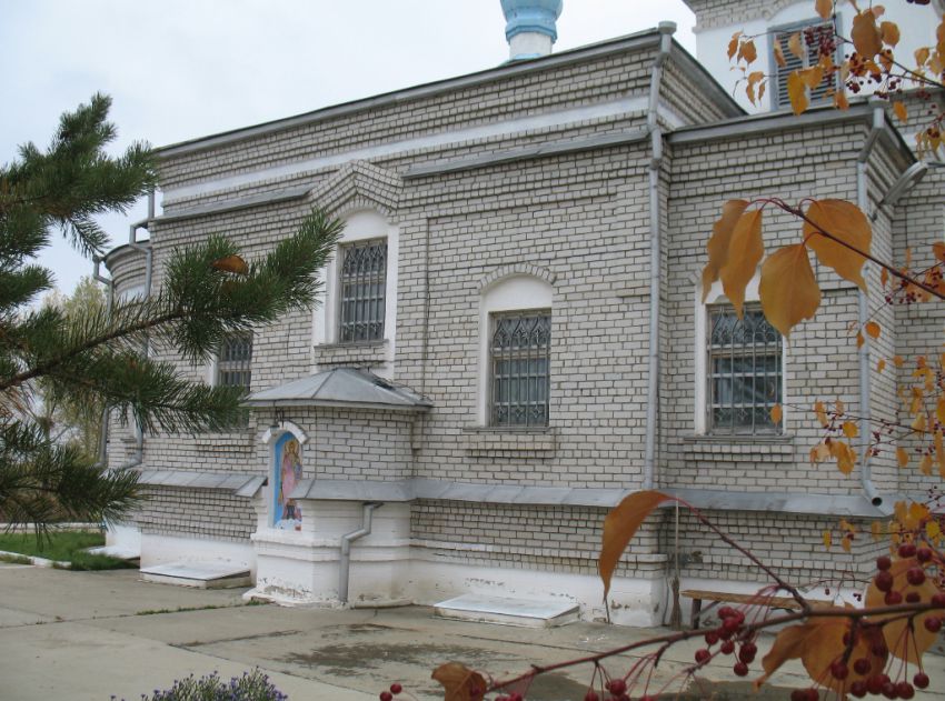 Шульбинск. Церковь Михаила Архангела. фасады, Южный фасад