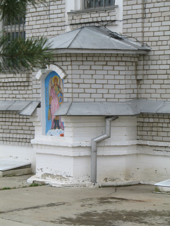 Церковь Михаила Архангела, Шульбинск (Абайская область, Казахстан). архитектурные детали, Внешний вид крестильни-баптистерия