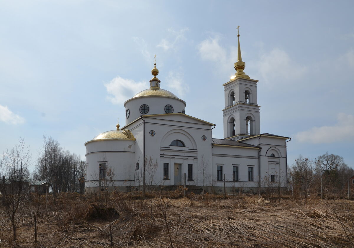 Церковь Михаила Архангела, Фетиньино (Перемышльский район, Калужская область). фасады