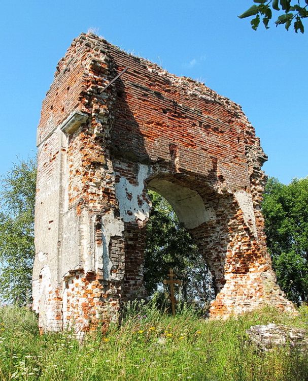 Церковь Михаила Архангела, Щапово, урочище (Ржевский район и г. Ржев, Тверская область). фасады, Церковь Архангела Михаила в урочище Щапово.