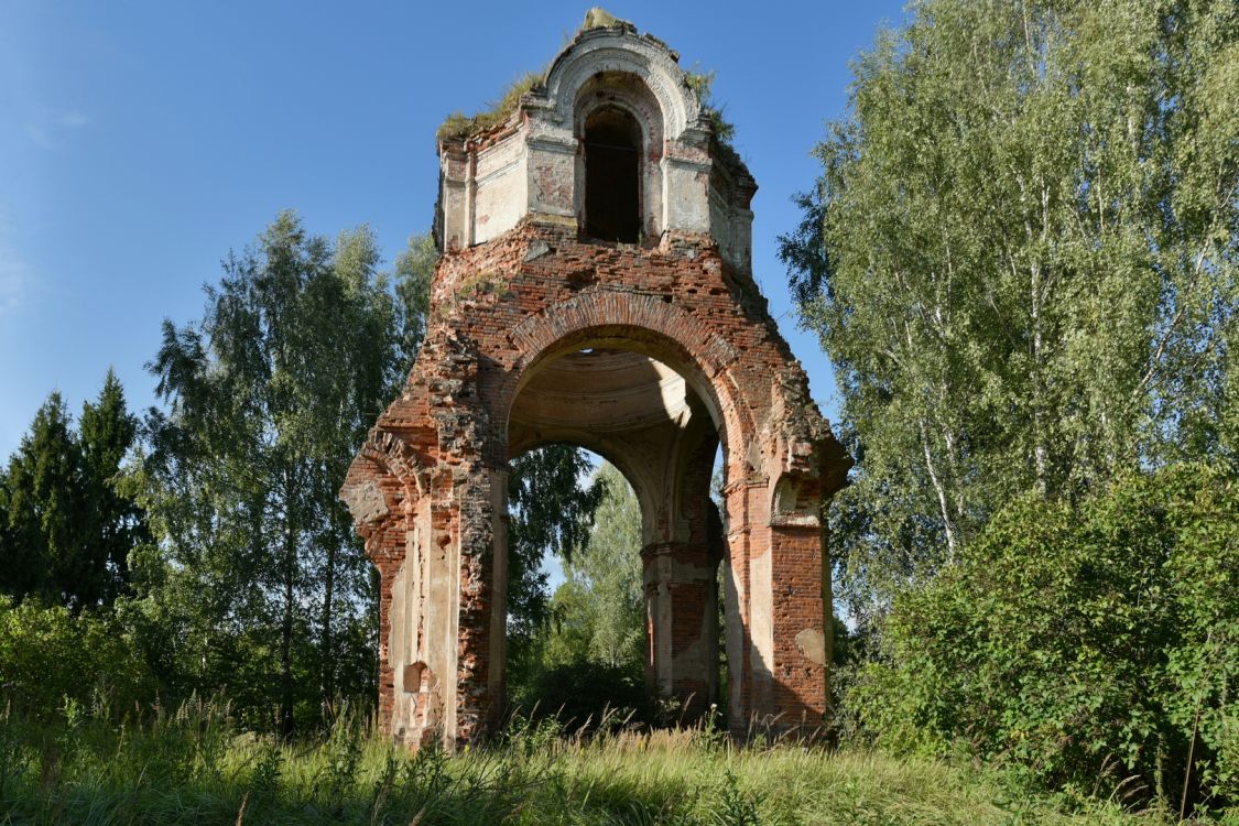 Церковь Преображения Господня, Каблуково (Монастырщинский район, Смоленская область). фасады, Южный фасад основного объема