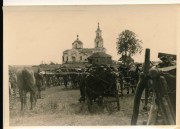 Церковь Спаса Преображения, Фото 1941 г. с аукциона e-bay.de, Каблуково, Монастырщинский район, Смоленская область