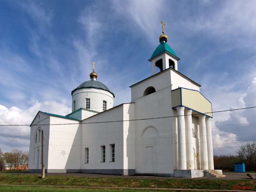 Афанасьево. Церковь Троицы Живоначальной. фасады