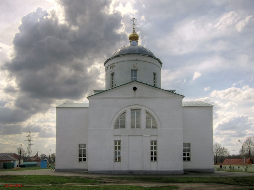 Церковь Троицы Живоначальной, Афанасьево (Измалковский район, Липецкая область). фасады