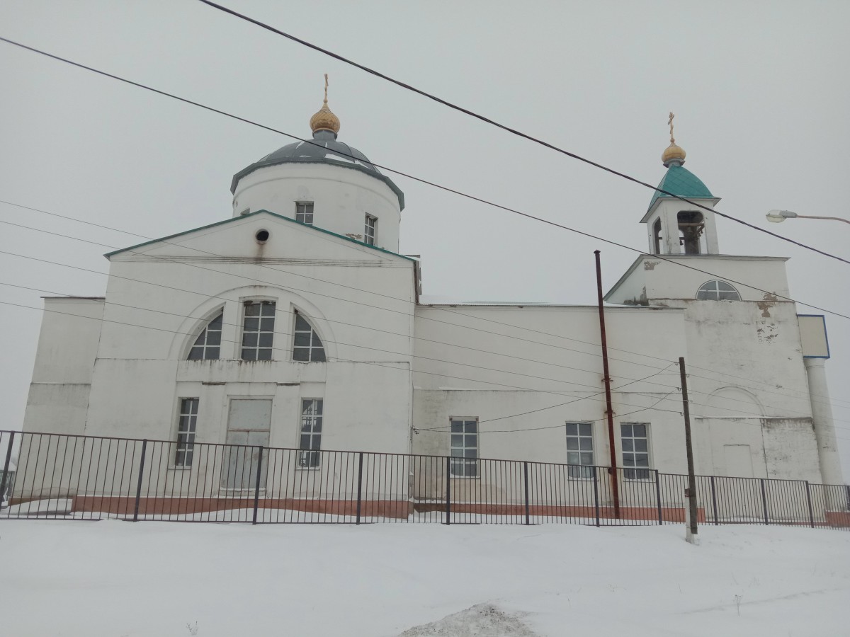 Церковь Троицы Живоначальной, Афанасьево (Измалковский район, Липецкая область). фасады