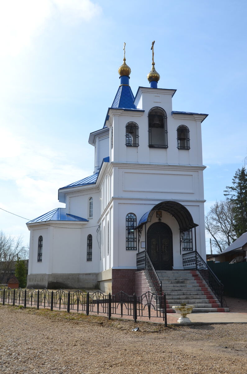 Церковь Успения Пресвятой Богородицы, Ахлебинино (Перемышльский район, Калужская область). фасады, Вид с севера