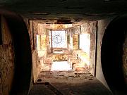 Церковь Михаила Архангела, колокольня, вид изнутри<br>, Фетиньино, Перемышльский район, Калужская область