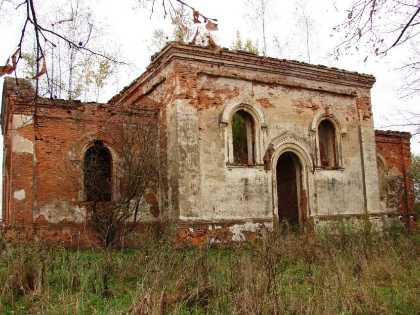 Церковь Преображения Господня, Пиряны (Хиславичский район, Смоленская область). фасады