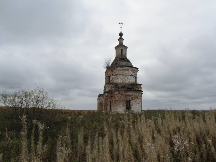 Пырский погост. Церковь Спаса Преображения на Пырской Ёдоме. фасады, вид с востока