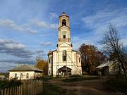 Церковь Илии Пророка, вид с запада<br>, Кобыльск, Кичменгско-Городецкий район, Вологодская область