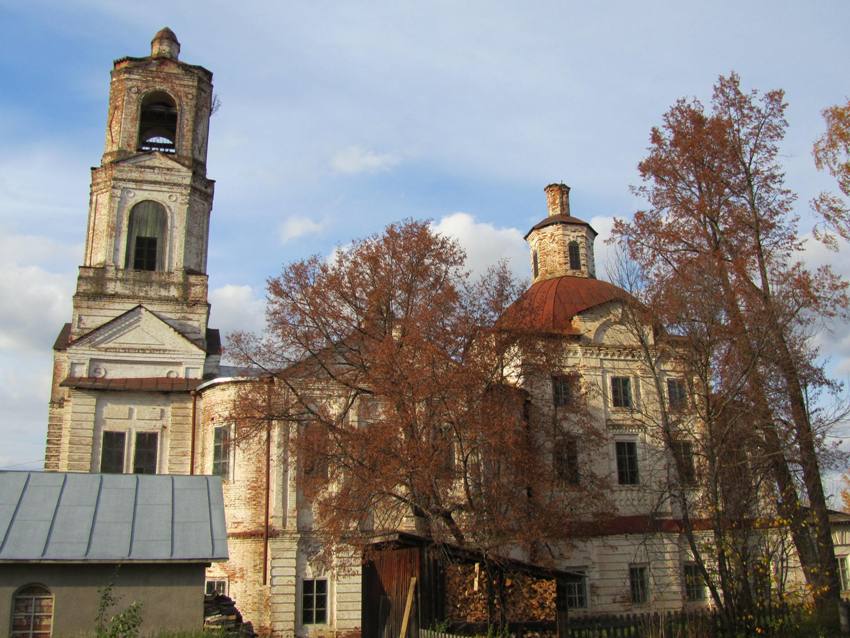 Кобыльск. Церковь Илии Пророка. фасады, вид с юга