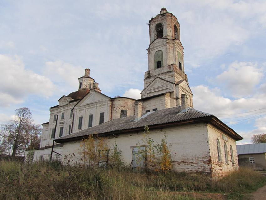 Кобыльск. Церковь Илии Пророка. фасады, вид с севера