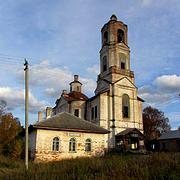 Церковь Илии Пророка, вид с северо-запада<br>, Кобыльск, Кичменгско-Городецкий район, Вологодская область