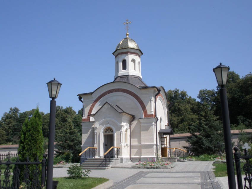 Оптина Пустынь. Часовня Воскресения Христова, Козельск (Оптино) (Козельский район, Калужская область). фасады, Вид с запада