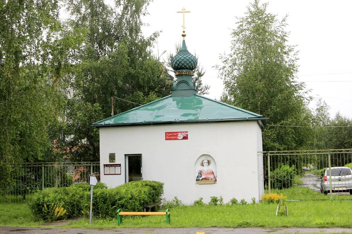Часовня Пантелеимона Целителя, Заволжск (Заволжский район, Ивановская область). фасады