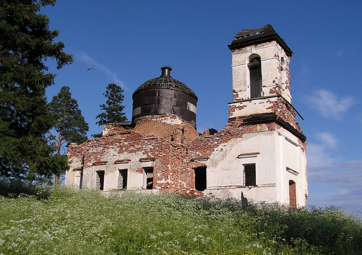 Церковь Николая Чудотворца, Горка (Кондопожский район, Республика Карелия). фасады