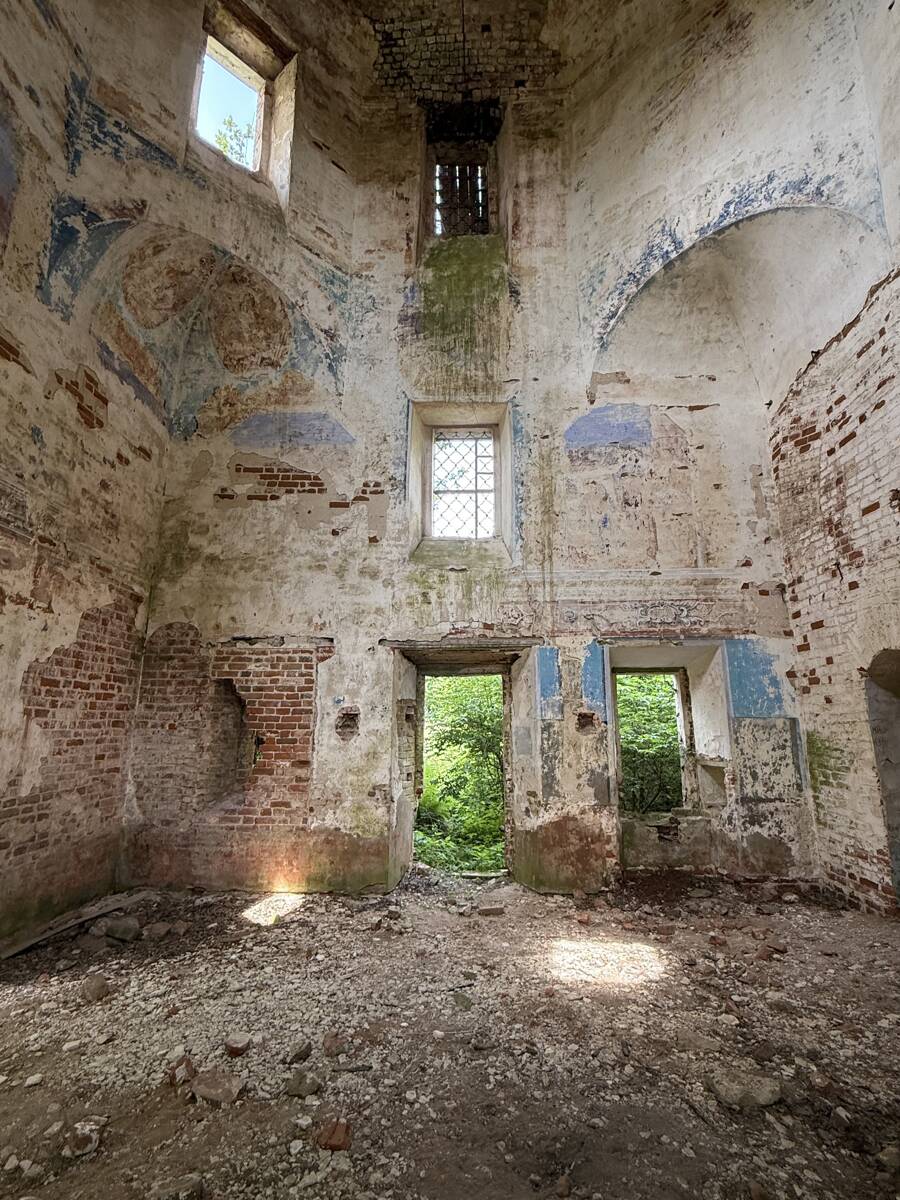 Церковь Николая Чудотворца, Палагино (б.Грудево) (Судиславский район, Костромская область). интерьер и убранство, Северная стена основного объема