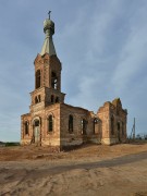 Церковь Трёх Святителей, Вид с юго-запада<br>, Большой Могой, Володарский район, Астраханская область