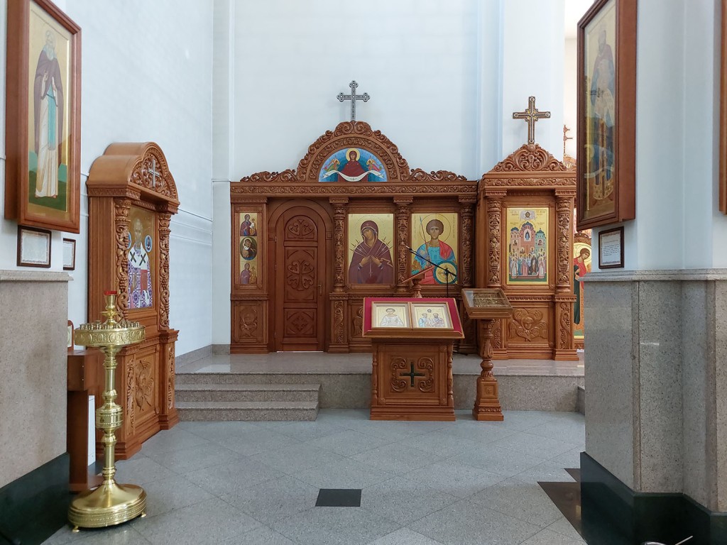 Церковь Собора Белорусских святых, Гродно (Гродненский район, Беларусь, Гродненская область). интерьер и убранство, Икона Пресвятой Богородицы