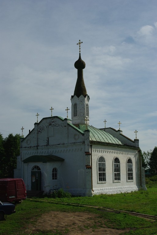 Кичменгский Городок. Церковь Александра Невского. фасады