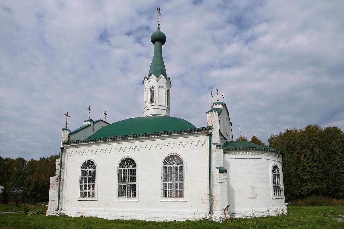 фасады. Церковь Александра Невского, Кичменгский Городок (Кичменгско-Городецкий район, Вологодская область)