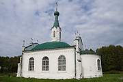 Церковь Александра Невского - Кичменгский Городок - Кичменгско-Городецкий район - Вологодская область