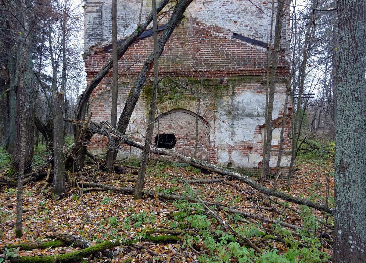 Церковь Рождества Пресвятой Богородицы на Сендеге, Никола-Пустынь (Островский район, Костромская область). фасады