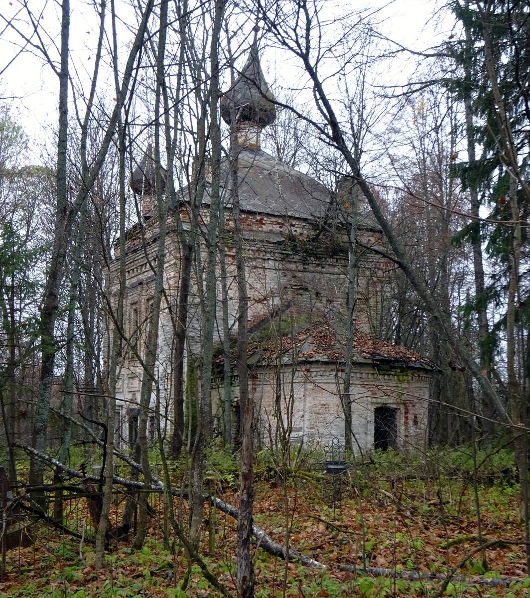 Церковь Рождества Пресвятой Богородицы на Сендеге, Никола-Пустынь (Островский район, Костромская область). фасады