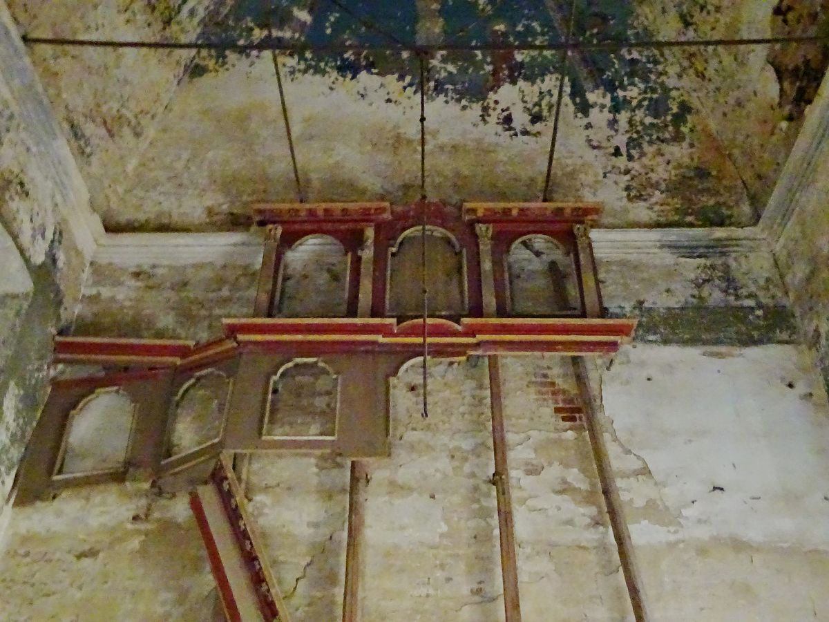 Церковь Рождества Пресвятой Богородицы на Сендеге, Никола-Пустынь (Островский район, Костромская область). интерьер и убранство