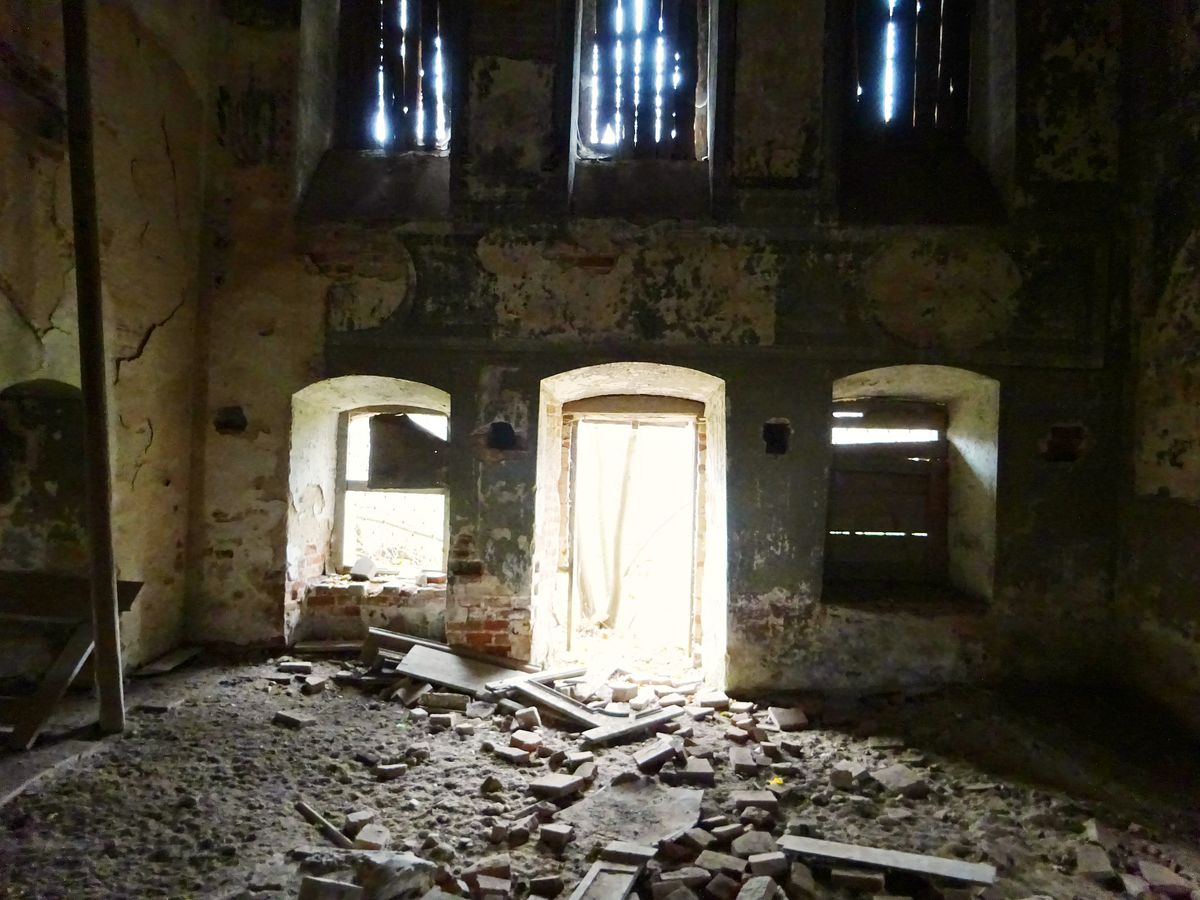 Церковь Рождества Пресвятой Богородицы на Сендеге, Никола-Пустынь (Островский район, Костромская область). интерьер и убранство