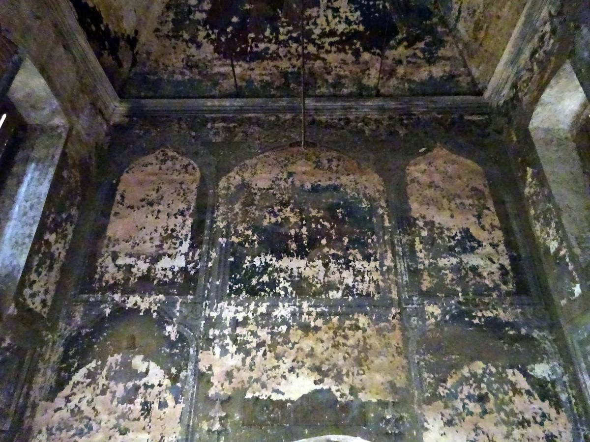 Церковь Рождества Пресвятой Богородицы на Сендеге, Никола-Пустынь (Островский район, Костромская область). интерьер и убранство