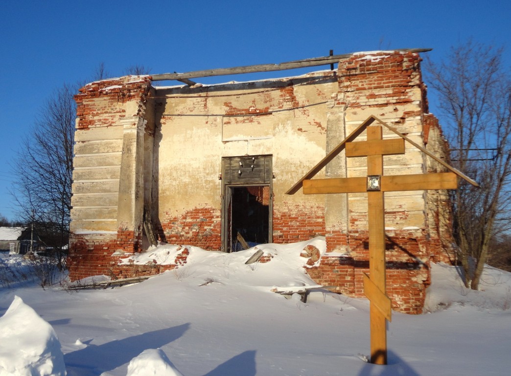 Пересекино. Церковь Покрова Пресвятой Богородицы. фасады