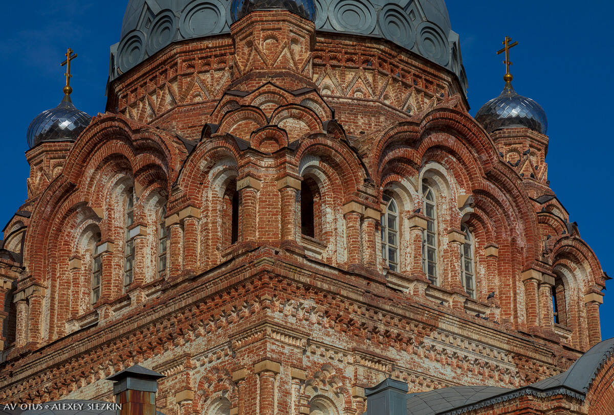 Церковь Покрова Пресвятой Богородицы, Пришиб (Енотаевский район, Астраханская область). архитектурные детали