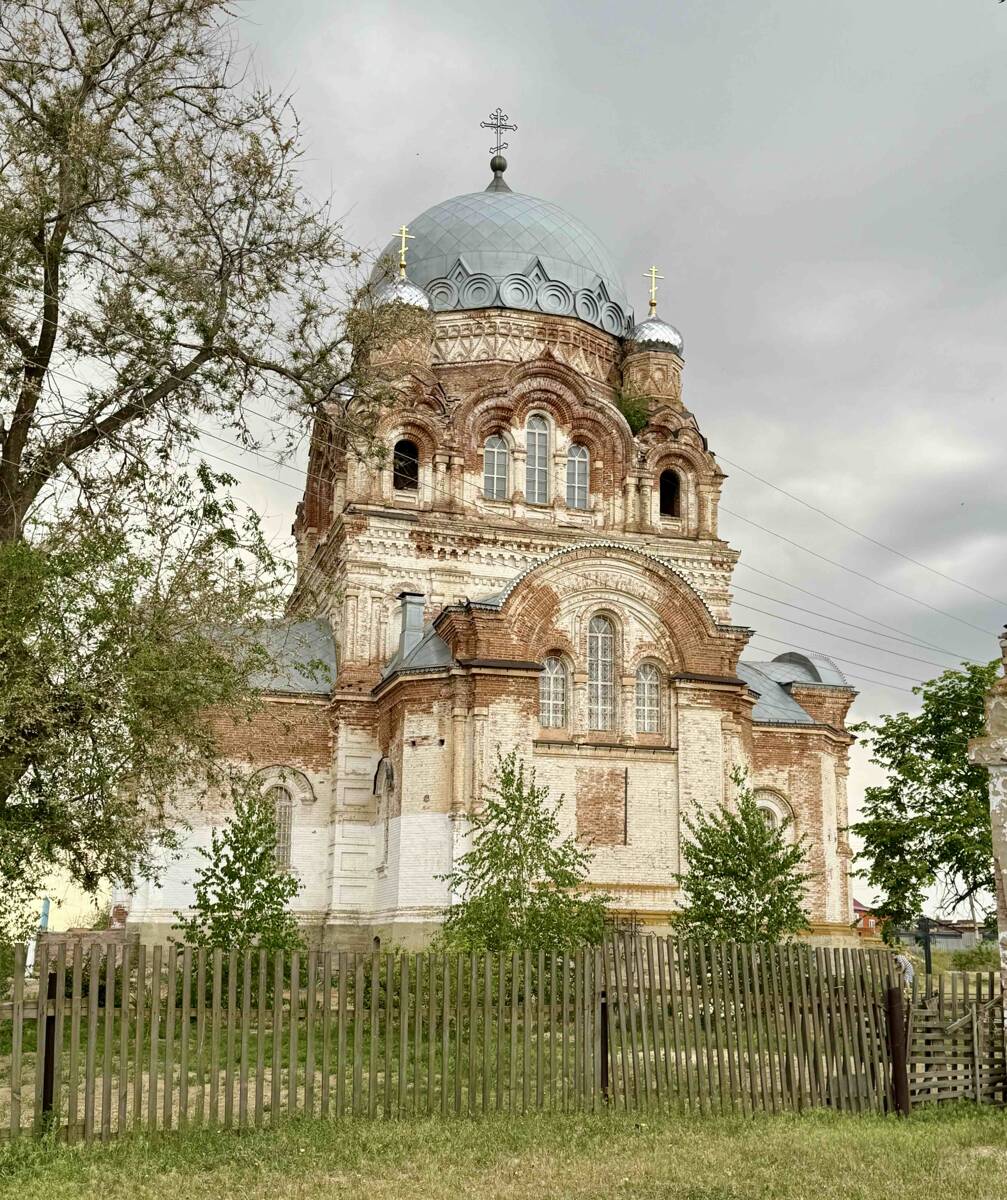 Церковь Покрова Пресвятой Богородицы, Пришиб (Енотаевский район, Астраханская область). фасады