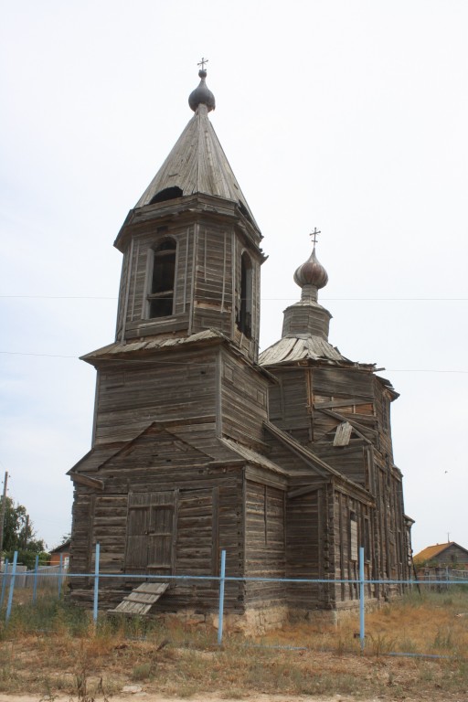 Церковь Покрова Пресвятой Богородицы, Ивановка (Енотаевский район, Астраханская область). документальные фотографии