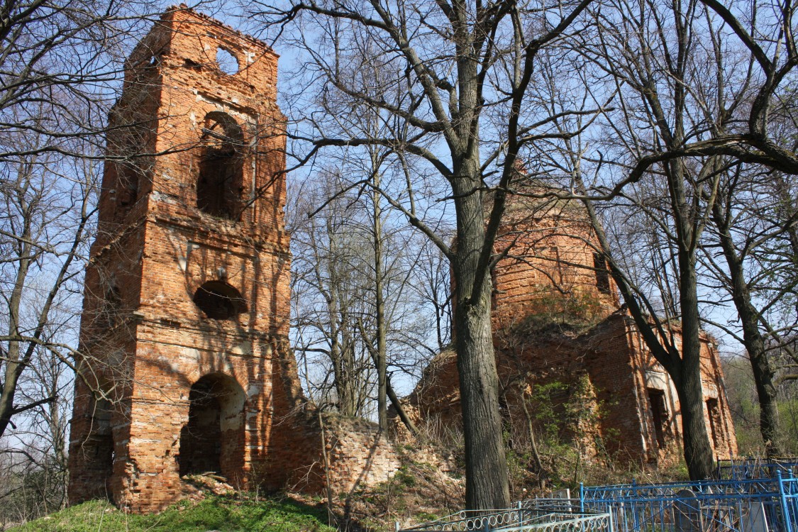 Грязново. Церковь Казанской иконы Божией Матери. фасады