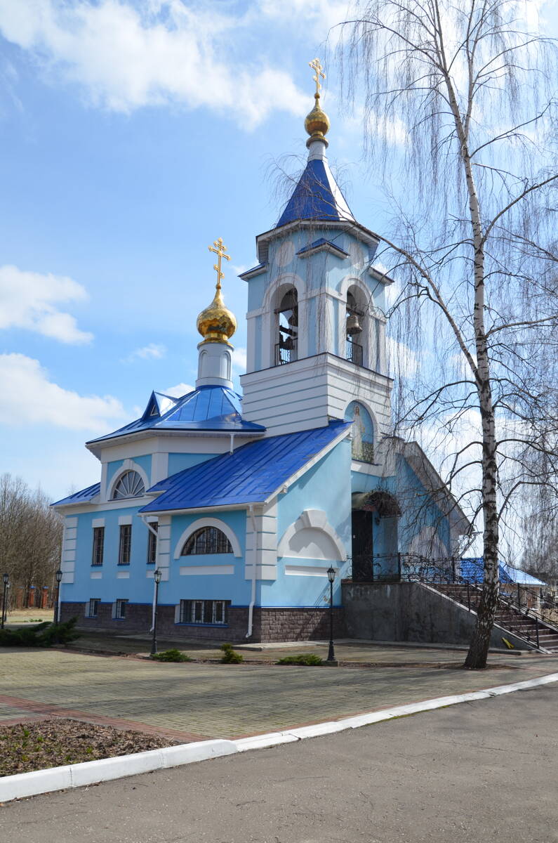 Церковь Казанской иконы Божией Матери, Октябрьский (Ферзиковский район, Калужская область). фасады