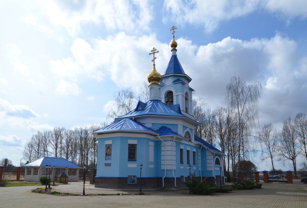 Церковь Казанской иконы Божией Матери, Октябрьский (Ферзиковский район, Калужская область). фасады