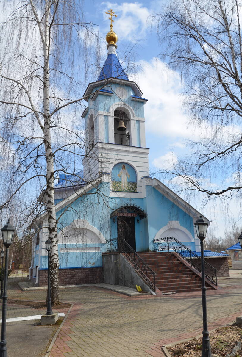 Церковь Казанской иконы Божией Матери, Октябрьский (Ферзиковский район, Калужская область). фасады