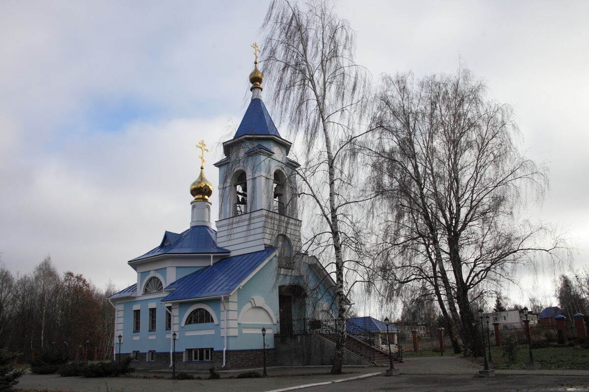 Церковь Казанской иконы Божией Матери, Октябрьский (Ферзиковский район, Калужская область). фасады