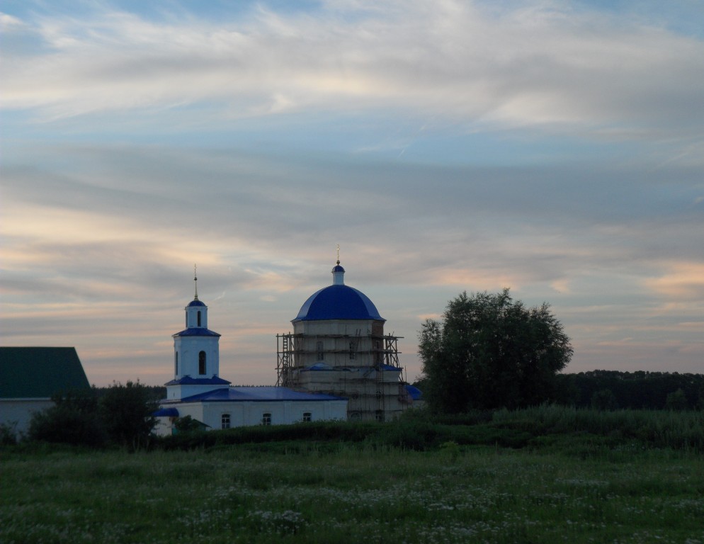 Церковь Казанской иконы Божией Матери, Большие Извалы (Елецкий район и г. Елец, Липецкая область). документальные фотографии