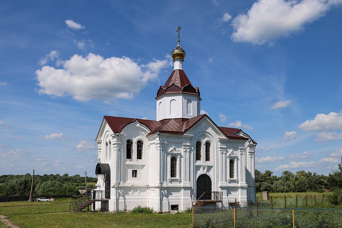 фасады. Церковь Николая Чудотворца, Знаменка (Большеболдинский район, Нижегородская область)